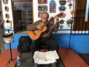 The Old Guitar Playing for a Dime | San Miguel