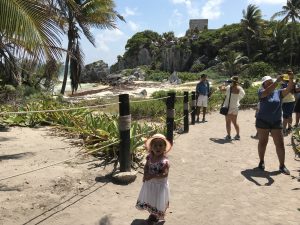 ...with Masses of Tourists, small and big | Tulum