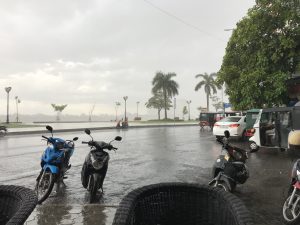 Rain Season at Riverfront | Phnom Penh