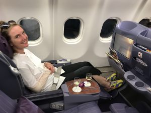 ThaiAir Business Class Flight Makes Happy | Phnom Penh