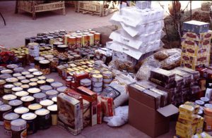 Supplies for 12People over 3 Weeks in the Desert| Egypt